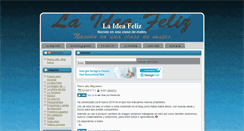 Desktop Screenshot of laideafeliz.es